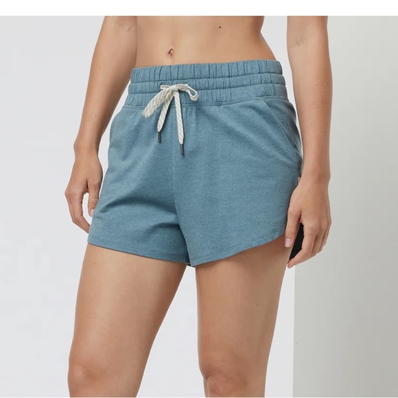 Vuori Pants - Vuori Halo Performance Short 2.0 Smoke Blue Heather